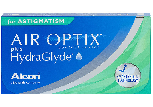 Air Optix Plus Hydraglyde for Astigmatism (3 lentilles)