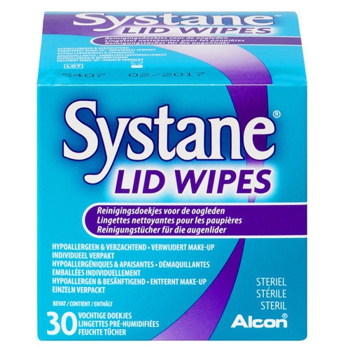 Lingettes nettoyantes pour paupières Systane Lid Wipes