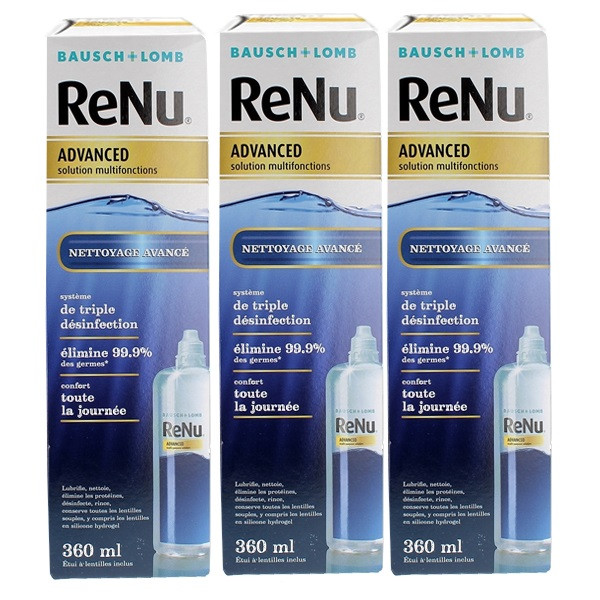 Renu Advanced 3x360 ml